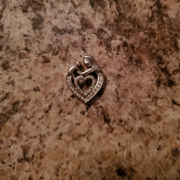 Mother and  child pendant - Picture 2 of 2